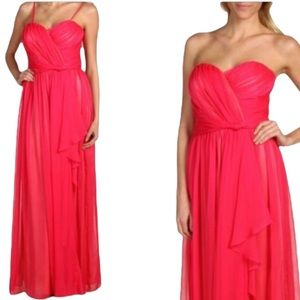JESSICA SIMPSON STUNNING PINK GOWN SIZE 6 NWT